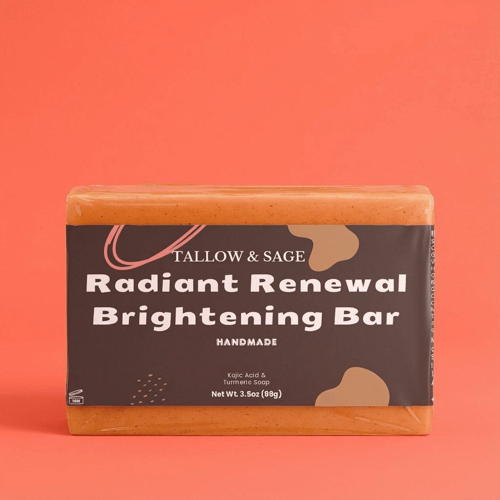 Radiant Renewal Brightening Bar - Tallow & Sage