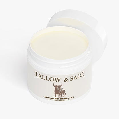 Tallow Cream Orange & Bergamot - Tallow & Sage