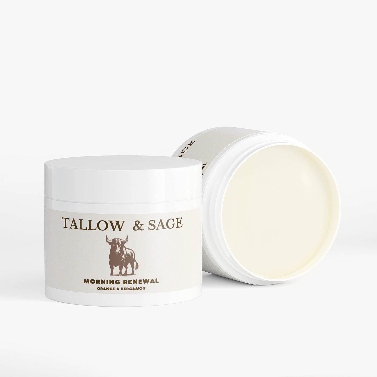 Tallow Cream Orange & Bergamot - Tallow & Sage