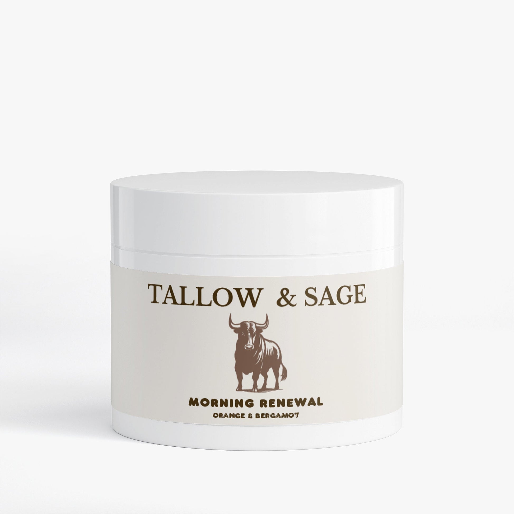 Tallow Cream Orange & Bergamot - Tallow & Sage
