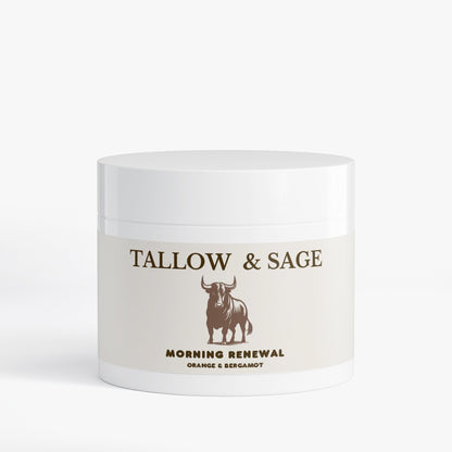 Tallow Cream Orange & Bergamot - Tallow & Sage