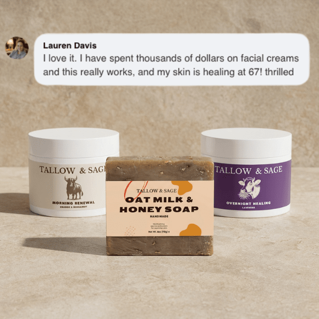 The Ancestral Skin Repair System - Tallow & Sage