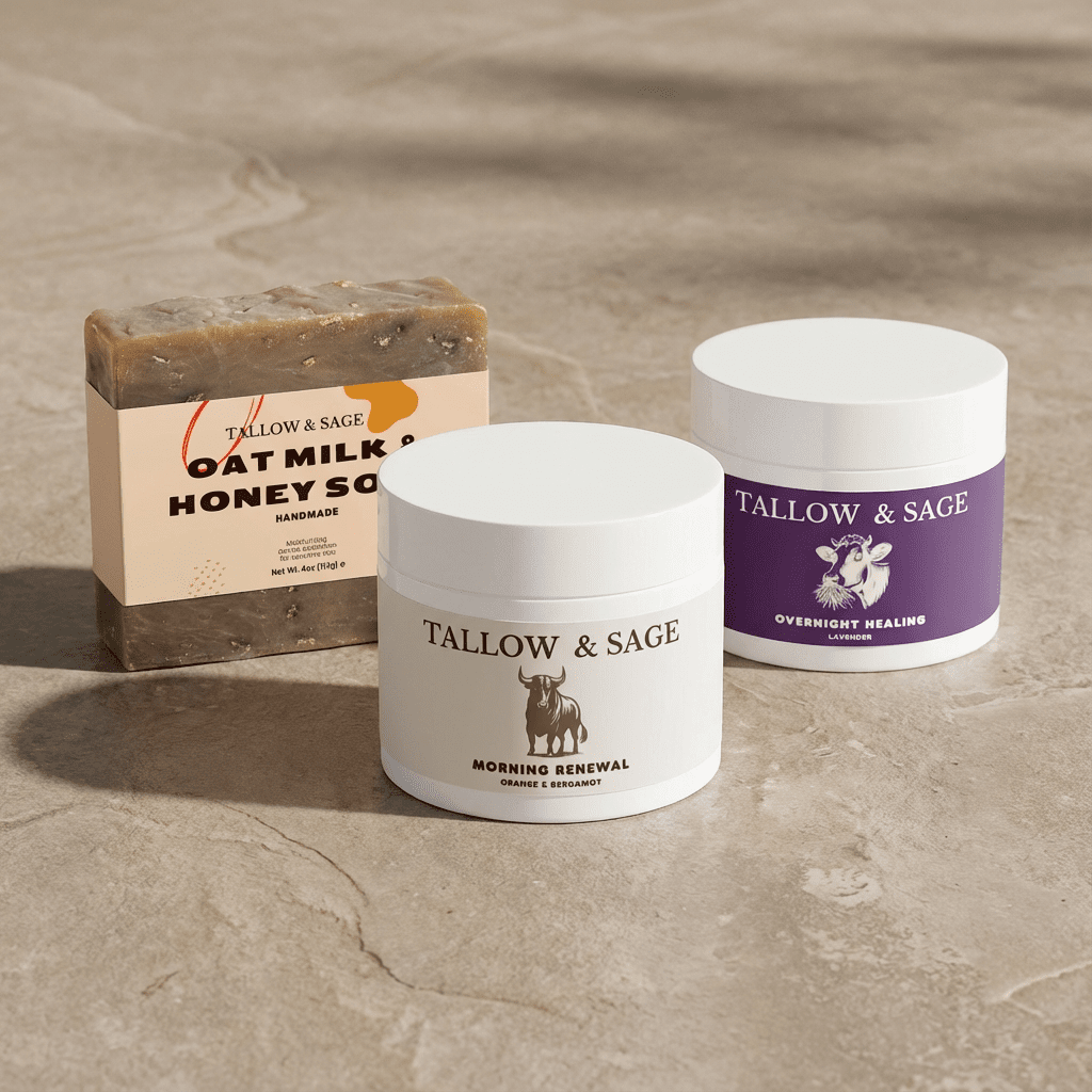 The Ancestral Skin Repair System - Tallow & Sage